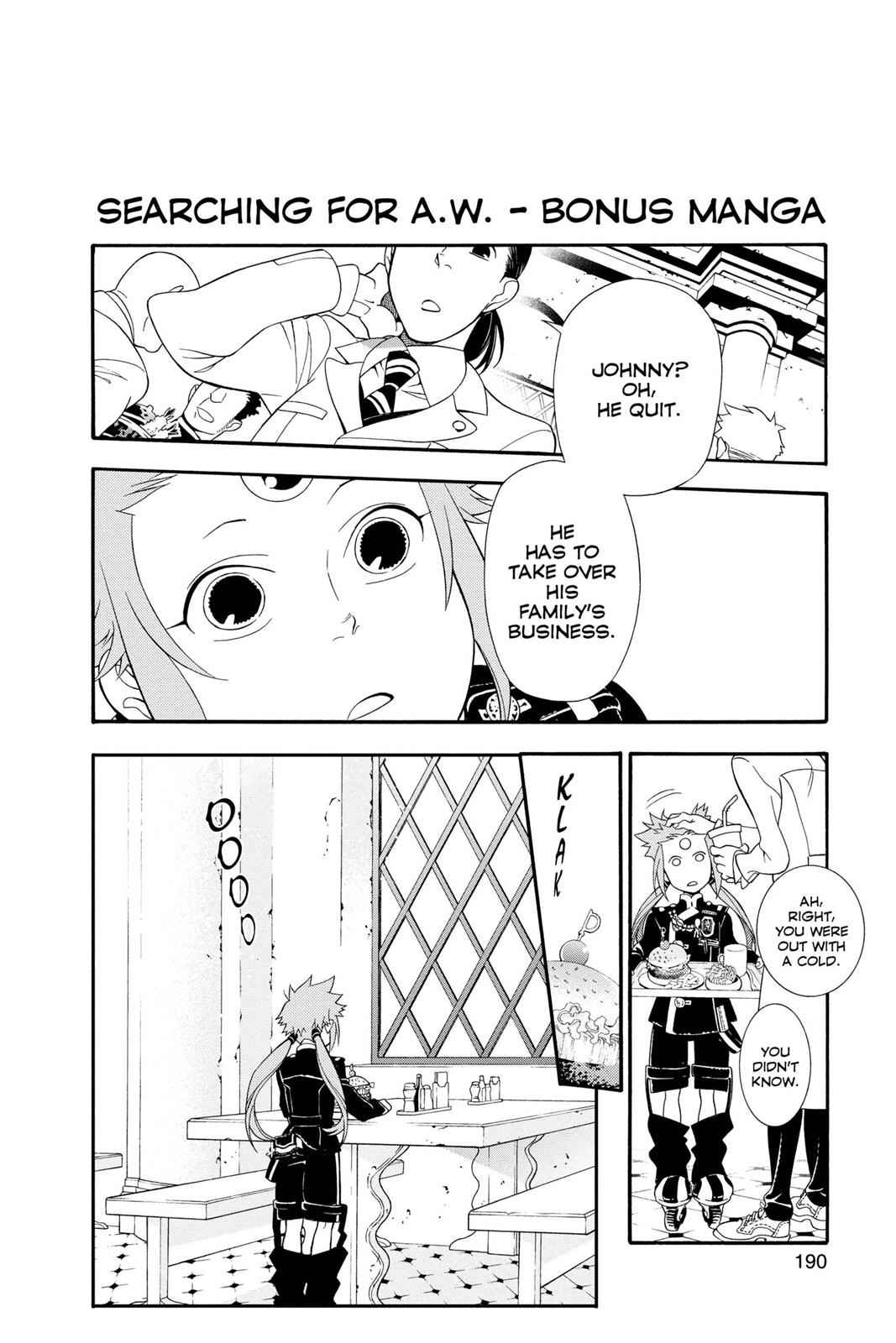 D.Gray-man Chap 212 - Next Chap 213