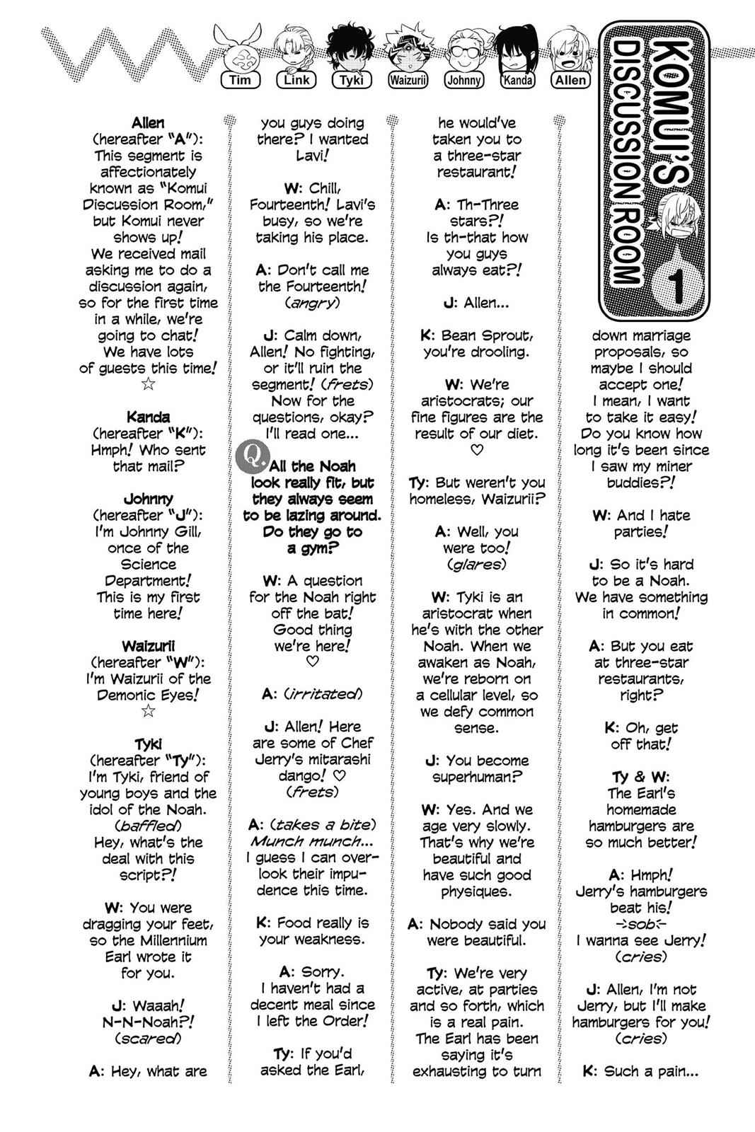 D.Gray-man Chap 213 - Next Chap 214