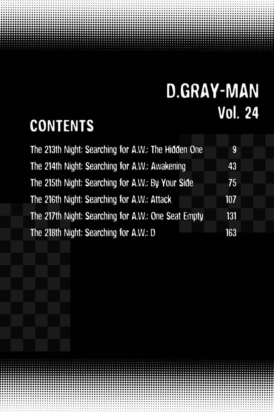 D.Gray-man Chap 213 - Next Chap 214