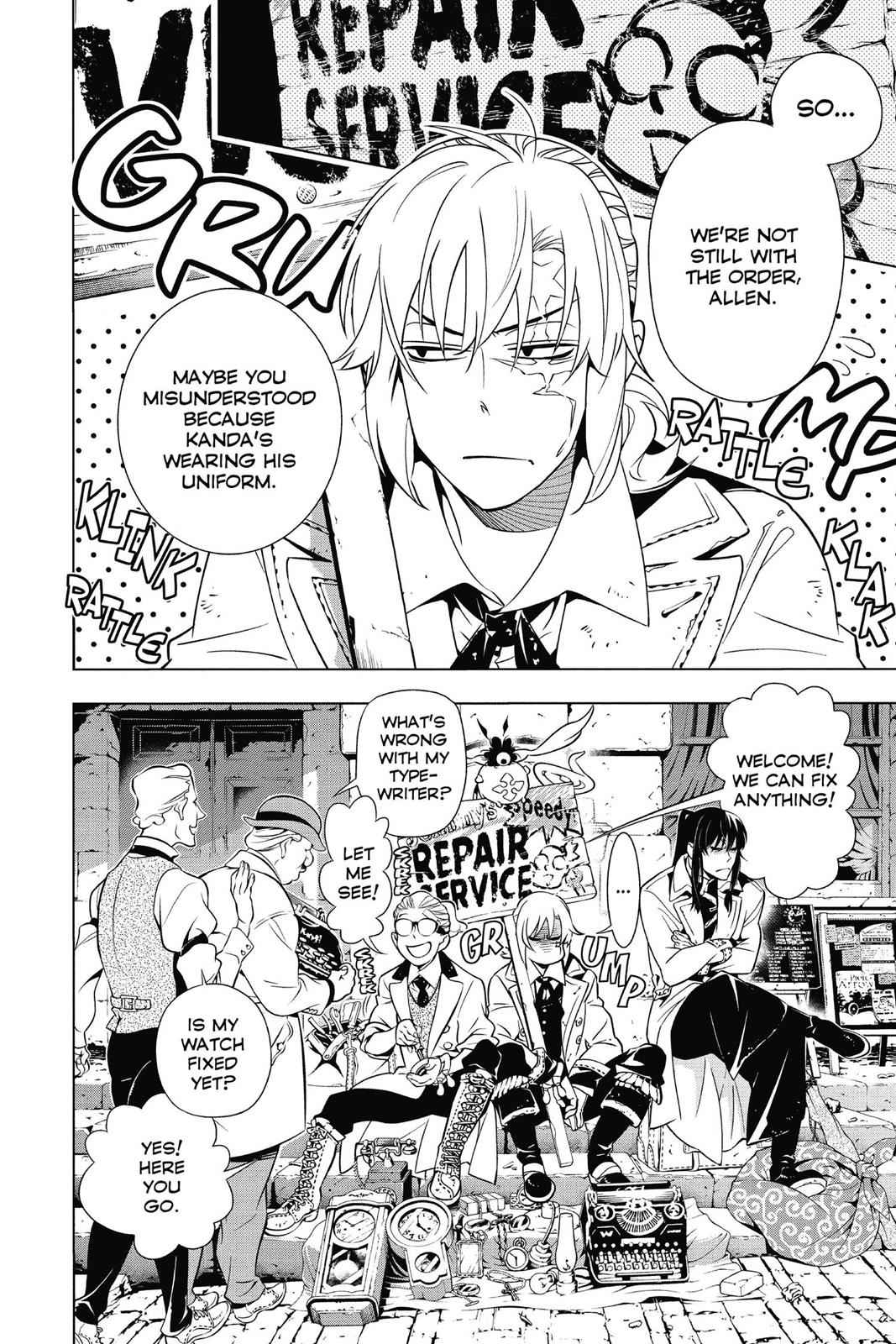 D.Gray-man Chap 215 - Next Chap 216