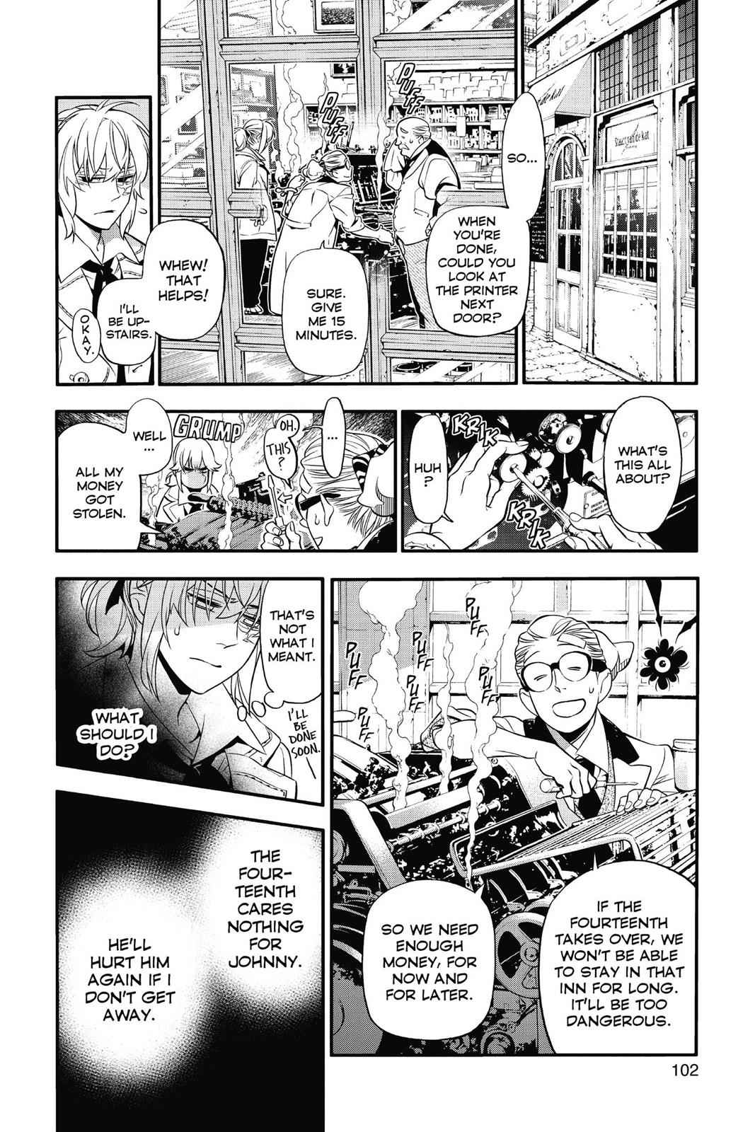 D.Gray-man Chap 215 - Next Chap 216