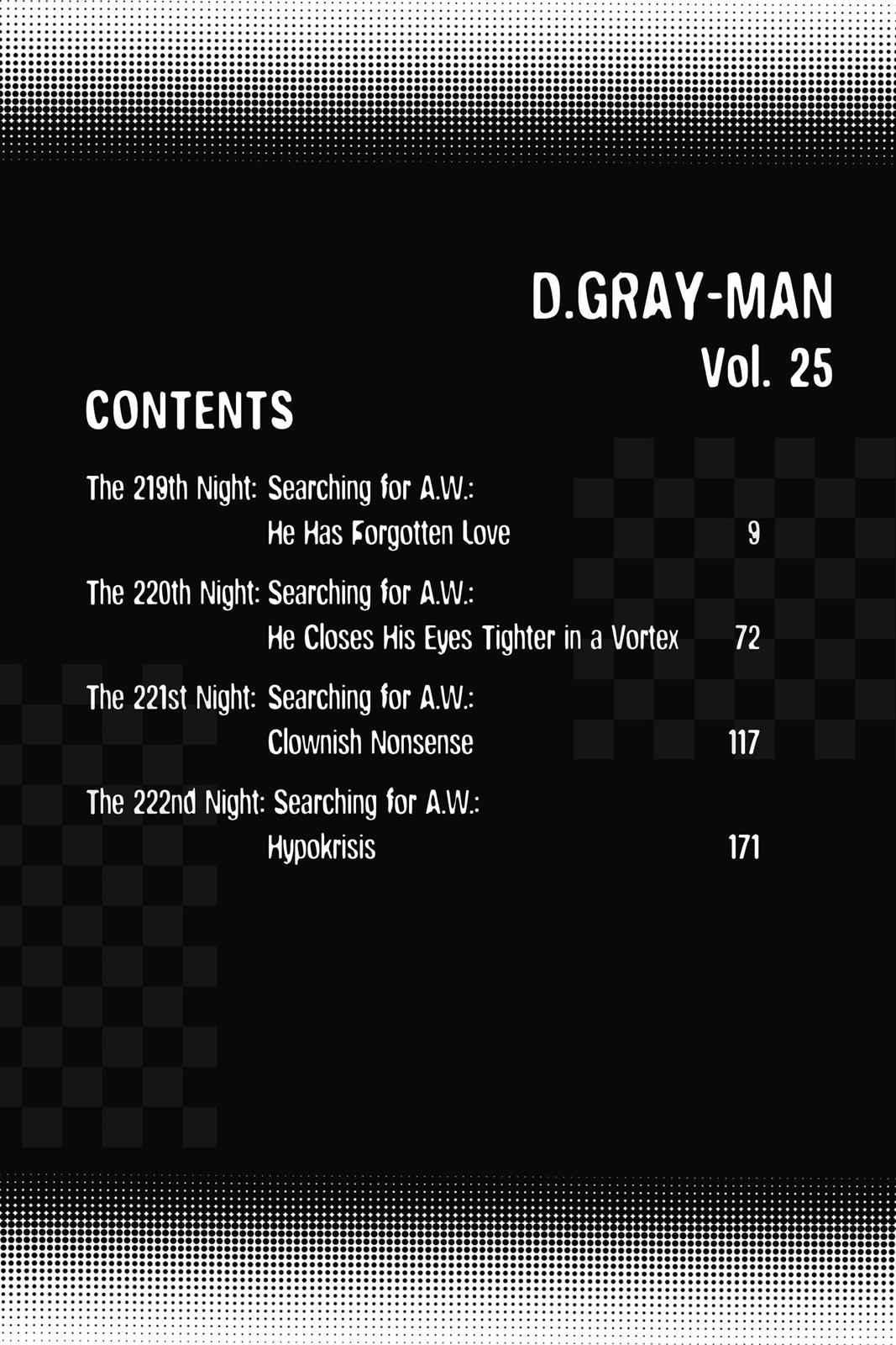 D.Gray-man Chap 219 - Next Chap 220