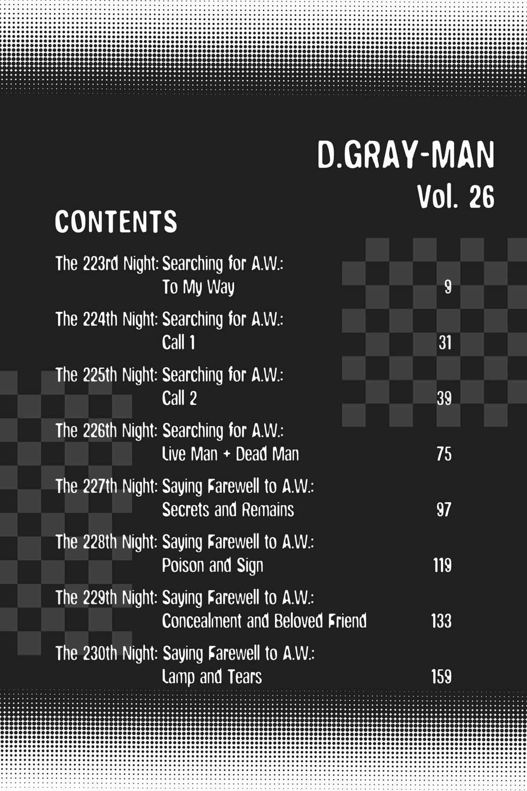 D.Gray-man Chap 223 - Next Chap 224