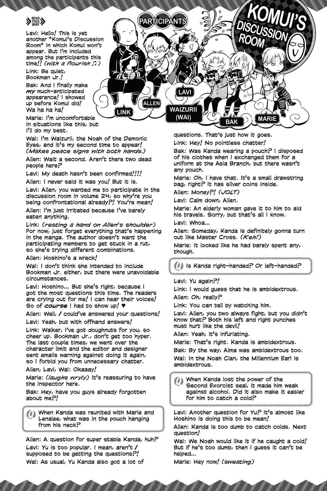 D.Gray-man Chap 230 - Next Chap 231