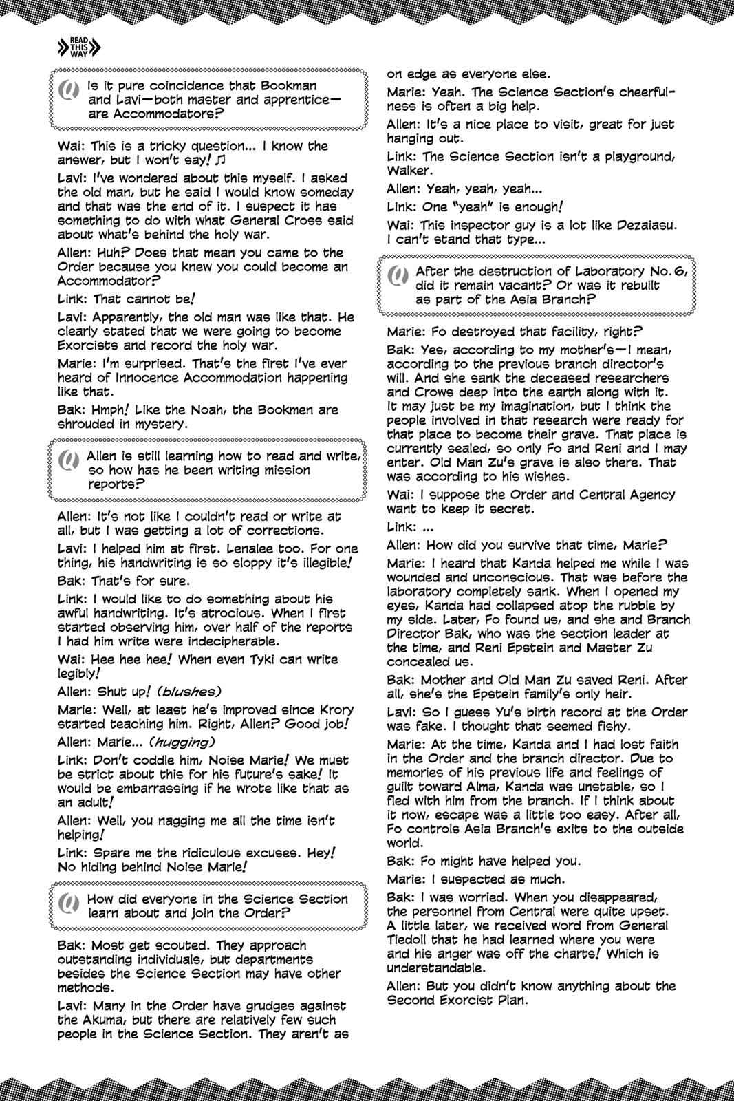 D.Gray-man Chap 230 - Next Chap 231