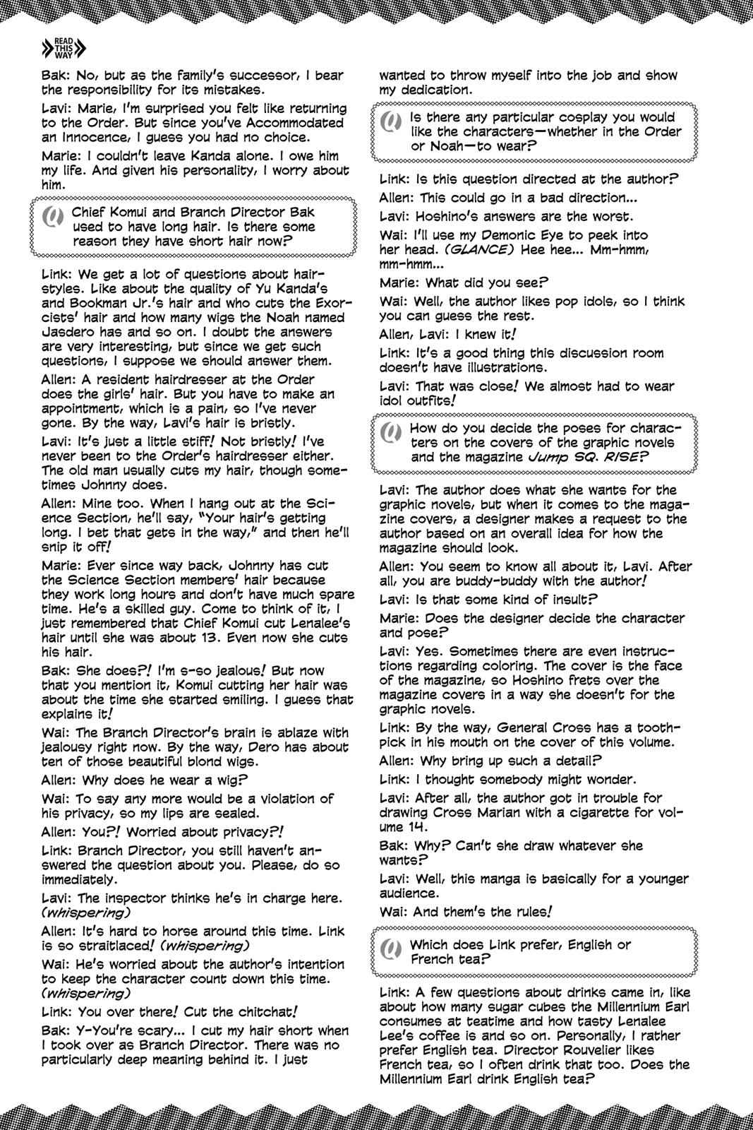 D.Gray-man Chap 230 - Next Chap 231