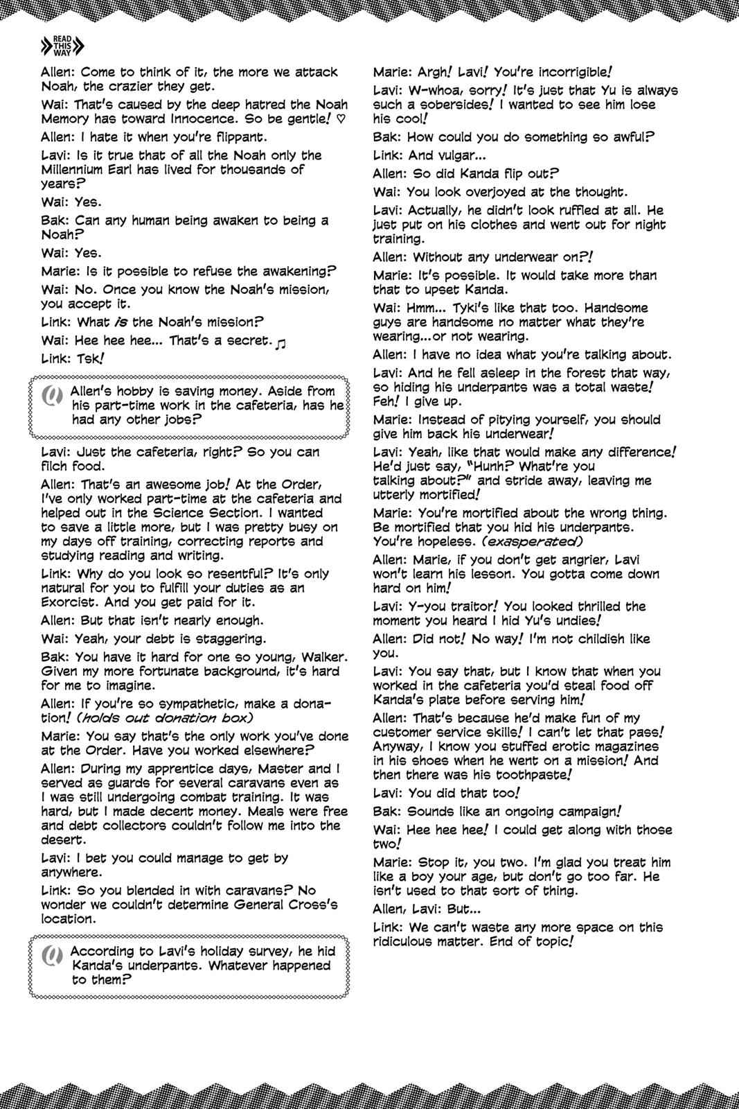 D.Gray-man Chap 230 - Next Chap 231