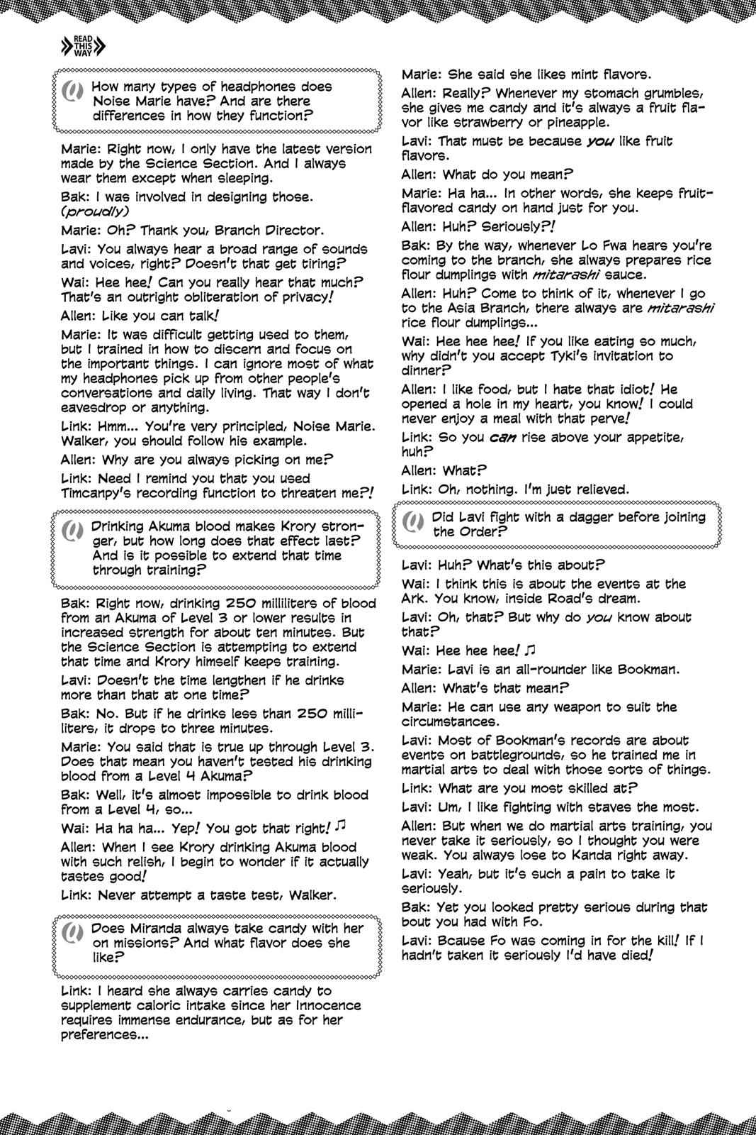 D.Gray-man Chap 230 - Next Chap 231