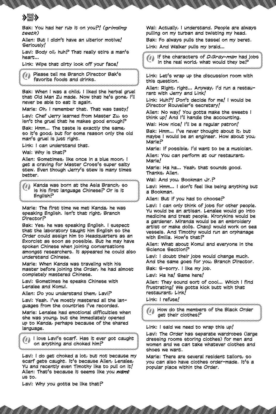 D.Gray-man Chap 230 - Next Chap 231