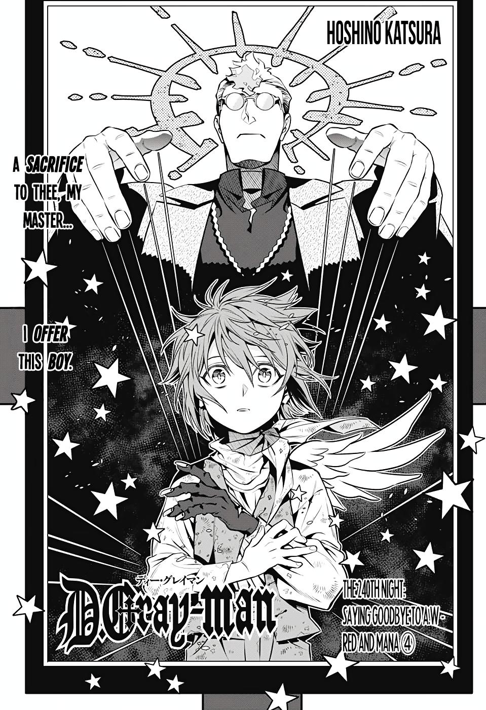 D.Gray-man Chap 240 - Next Chap 241