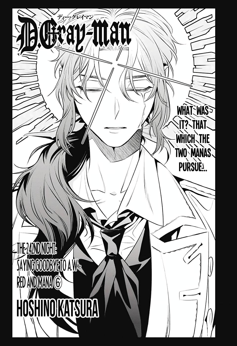 D.Gray-man Chap 242 - Next Chap 243