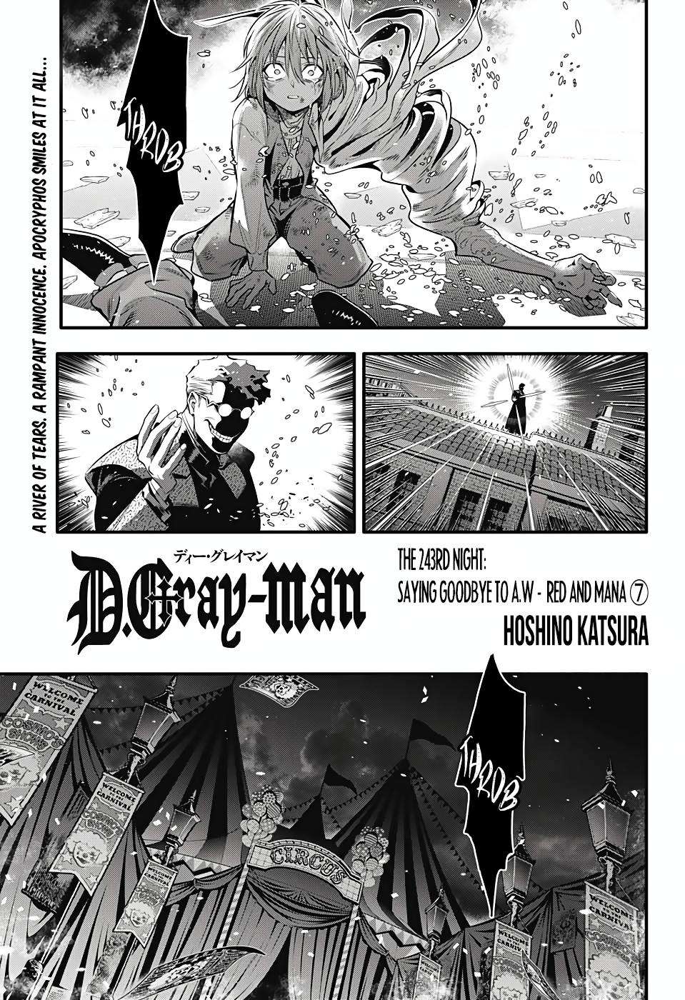 D.Gray-man Chap 243 - Next Chap 244