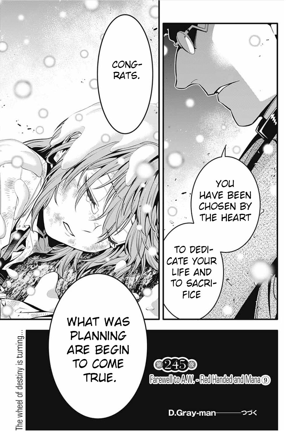 D.Gray-man Chap 245 - Next Chap 246