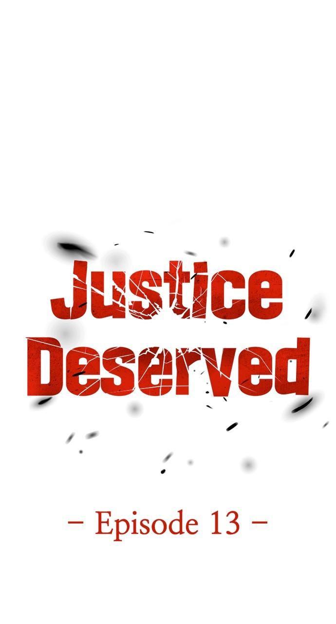 Justice Deserved Chap 13 - Next Chap 14