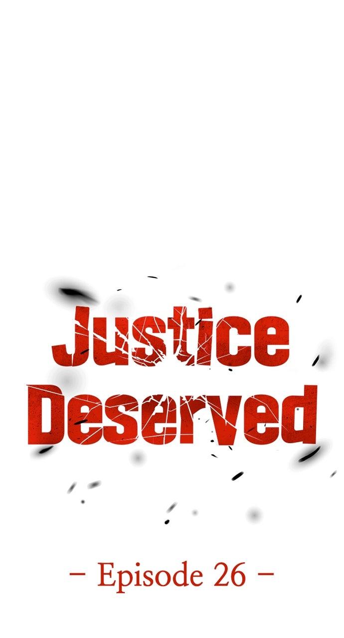 Justice Deserved Chap 26 - Next Chap 27