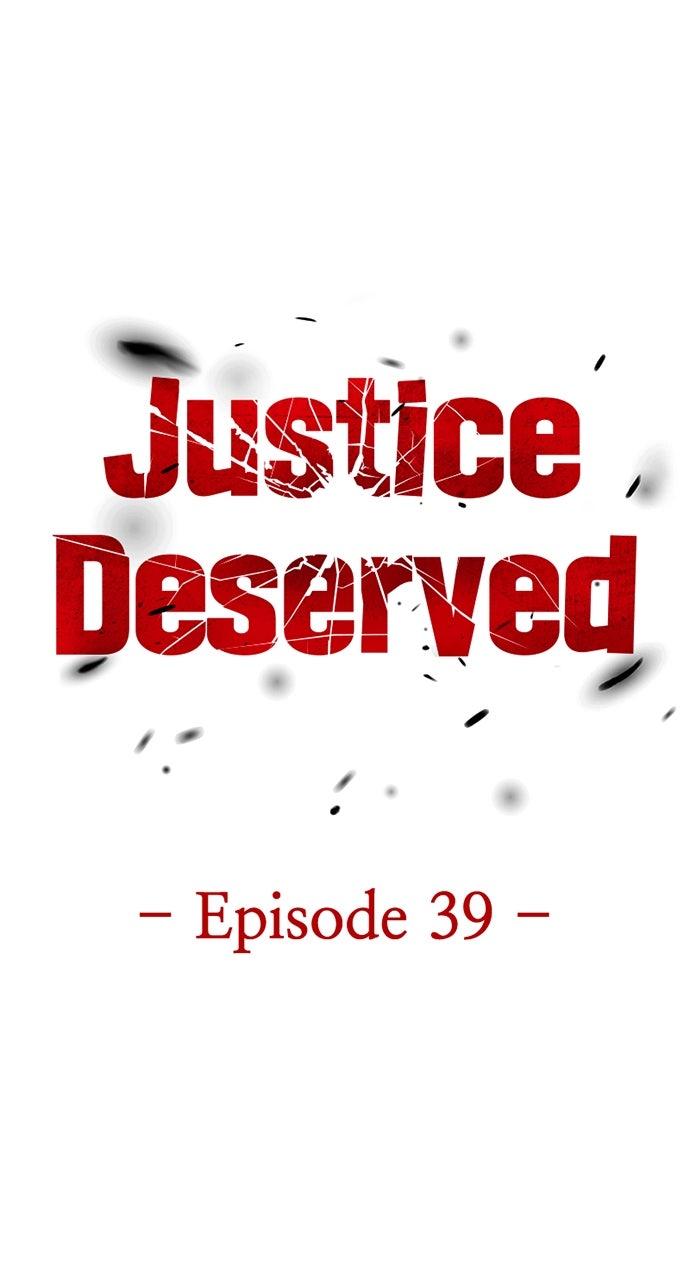 Justice Deserved Chap 39 - Next Chap 40