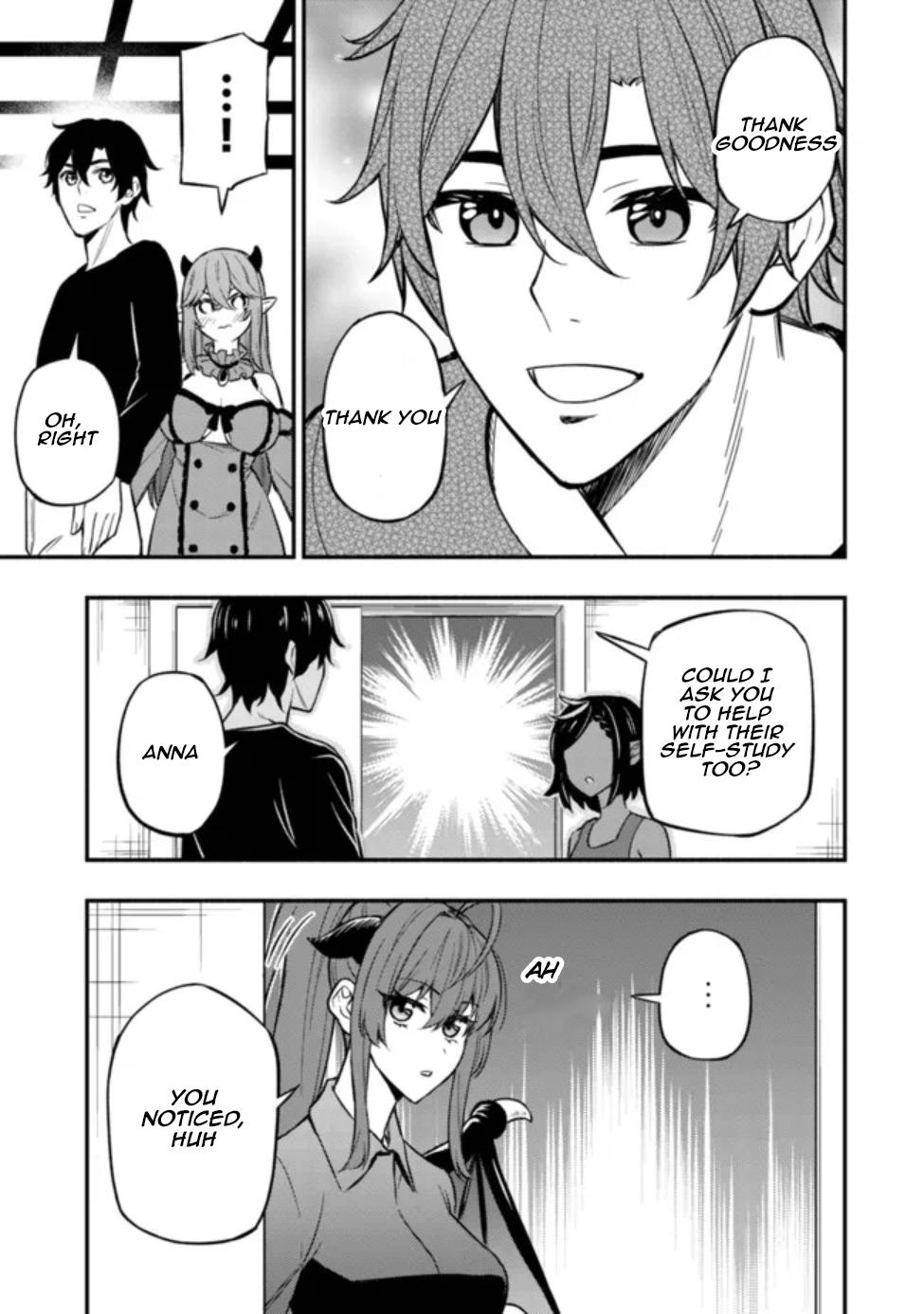 Maou Reijou no Kyouiku-gakari: Yuusha Gakuin wo Tsuihou sareta Heimin Kyoushi wa Maou no Musume-tachi no Katei Kyoushi to Naru Chap 7 - Next Chap 8