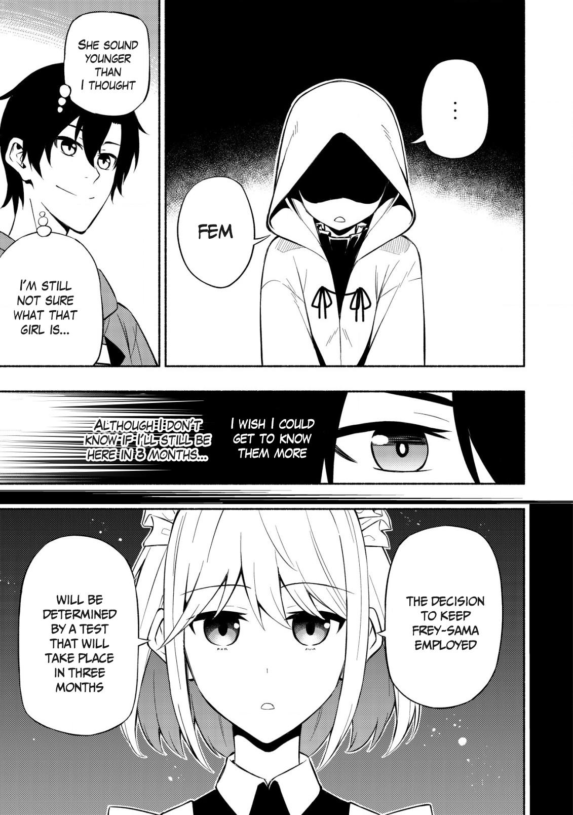 Maou Reijou no Kyouiku-gakari: Yuusha Gakuin wo Tsuihou sareta Heimin Kyoushi wa Maou no Musume-tachi no Katei Kyoushi to Naru Chap 4 - Next Chap 5