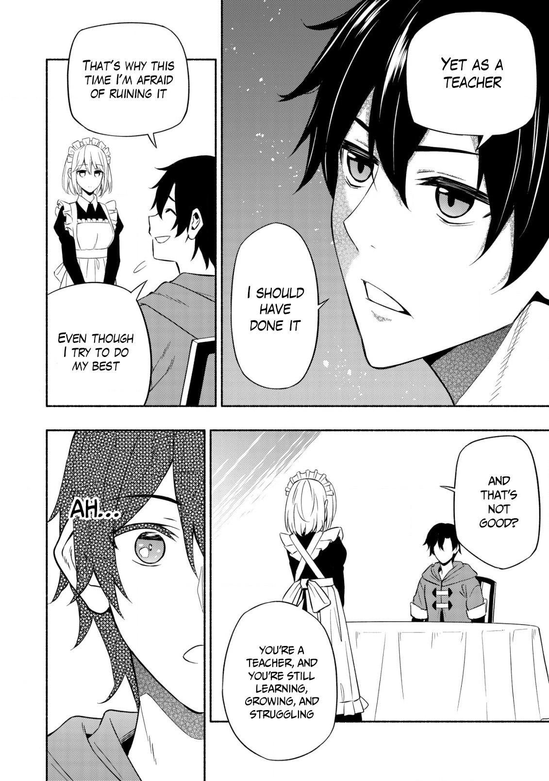 Maou Reijou no Kyouiku-gakari: Yuusha Gakuin wo Tsuihou sareta Heimin Kyoushi wa Maou no Musume-tachi no Katei Kyoushi to Naru Chap 5 - Next Chap 6