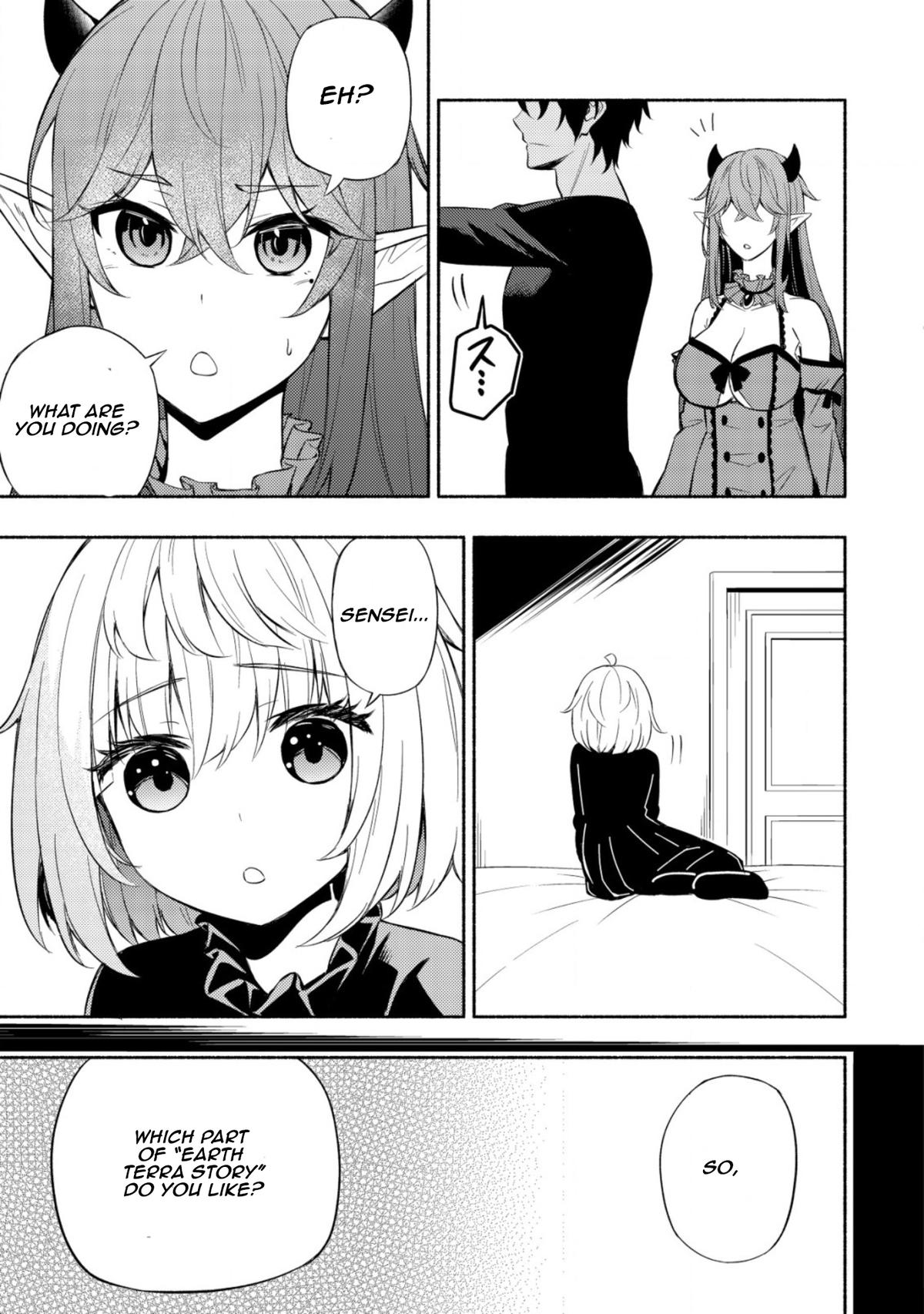 Maou Reijou no Kyouiku-gakari: Yuusha Gakuin wo Tsuihou sareta Heimin Kyoushi wa Maou no Musume-tachi no Katei Kyoushi to Naru Chap 6 - Next Chap 7