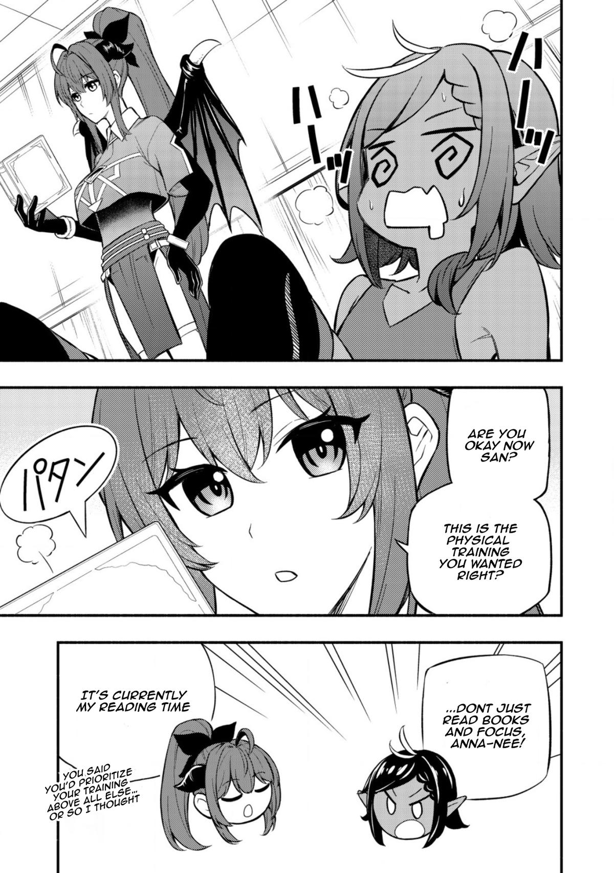 Maou Reijou no Kyouiku-gakari: Yuusha Gakuin wo Tsuihou sareta Heimin Kyoushi wa Maou no Musume-tachi no Katei Kyoushi to Naru Chap 8 - Next Chap 9