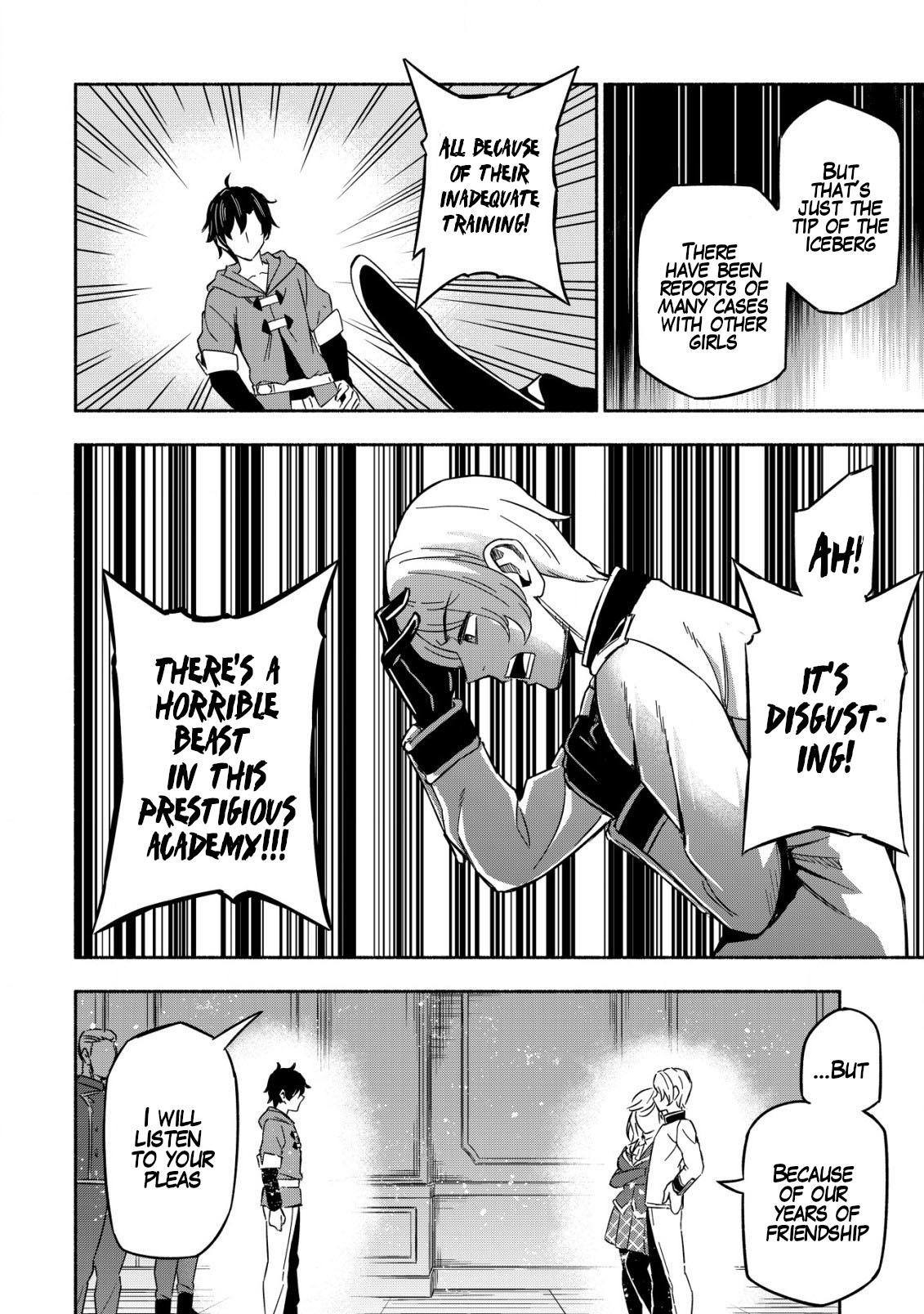 Maou Reijou no Kyouiku-gakari: Yuusha Gakuin wo Tsuihou sareta Heimin Kyoushi wa Maou no Musume-tachi no Katei Kyoushi to Naru Chap 1 - Next Chap 2