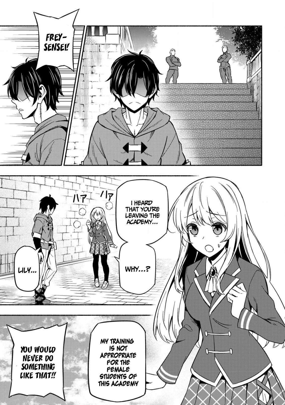 Maou Reijou no Kyouiku-gakari: Yuusha Gakuin wo Tsuihou sareta Heimin Kyoushi wa Maou no Musume-tachi no Katei Kyoushi to Naru Chap 1 - Next Chap 2