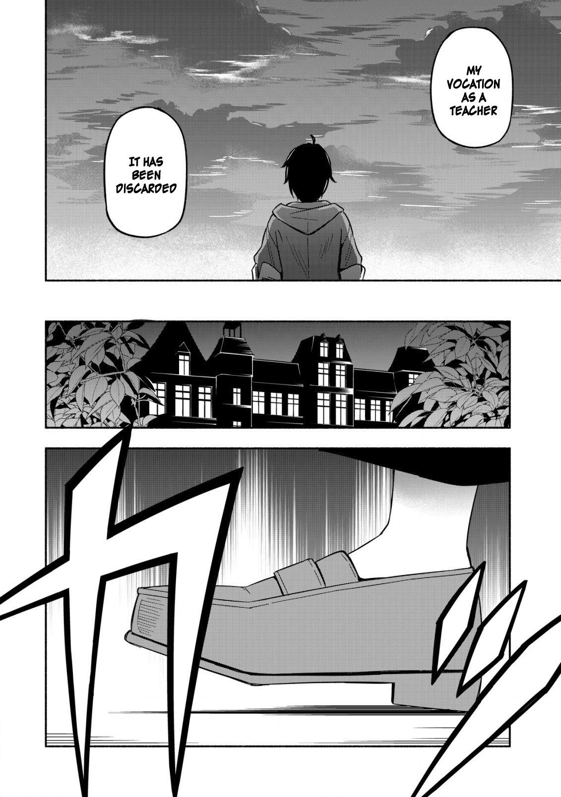 Maou Reijou no Kyouiku-gakari: Yuusha Gakuin wo Tsuihou sareta Heimin Kyoushi wa Maou no Musume-tachi no Katei Kyoushi to Naru Chap 1 - Next Chap 2