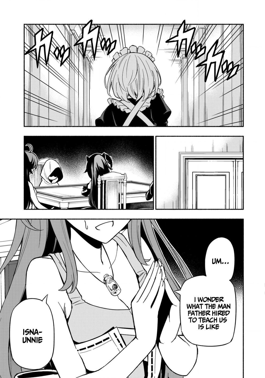 Maou Reijou no Kyouiku-gakari: Yuusha Gakuin wo Tsuihou sareta Heimin Kyoushi wa Maou no Musume-tachi no Katei Kyoushi to Naru Chap 1 - Next Chap 2