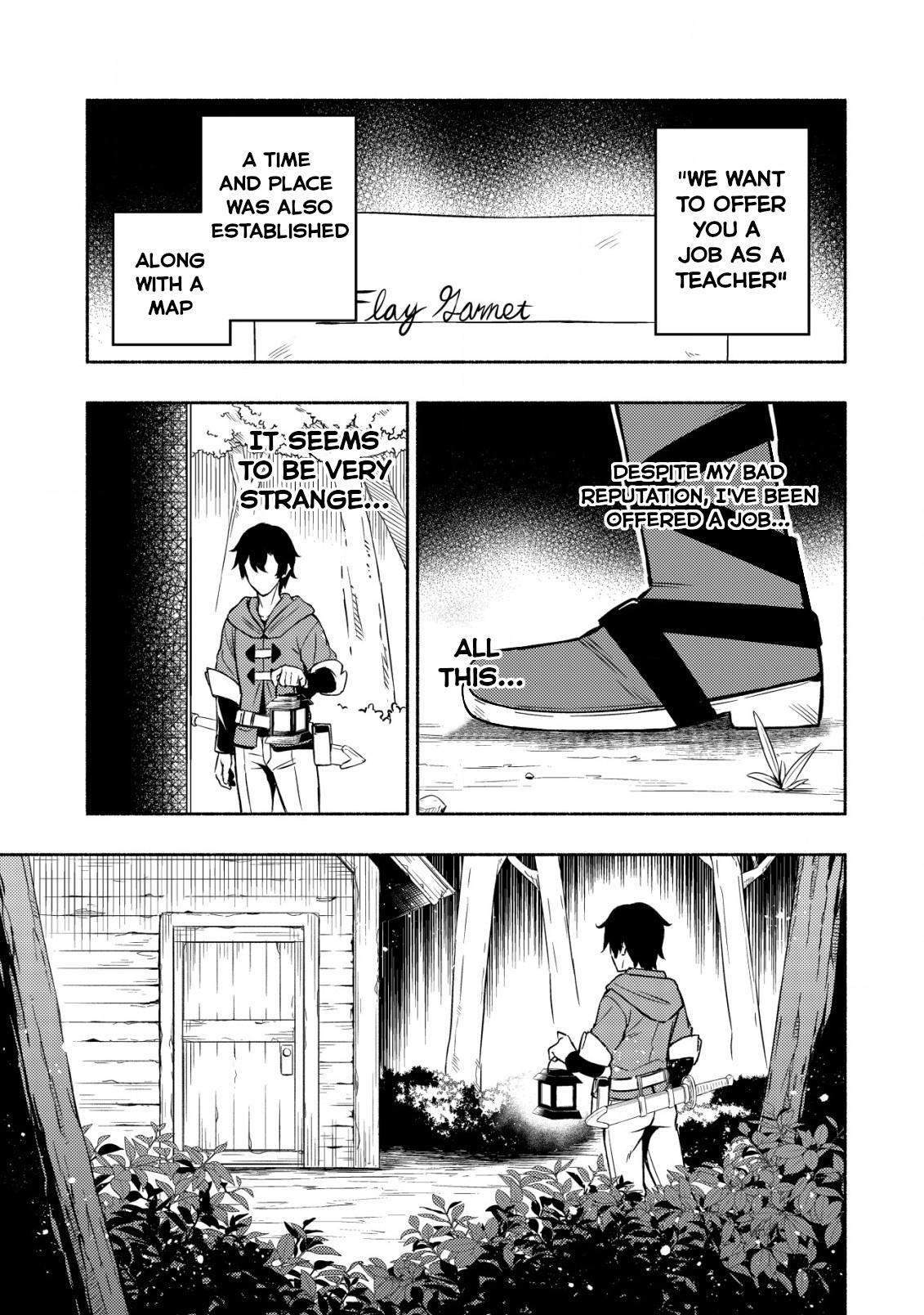 Maou Reijou no Kyouiku-gakari: Yuusha Gakuin wo Tsuihou sareta Heimin Kyoushi wa Maou no Musume-tachi no Katei Kyoushi to Naru Chap 2 - Next Chap 3