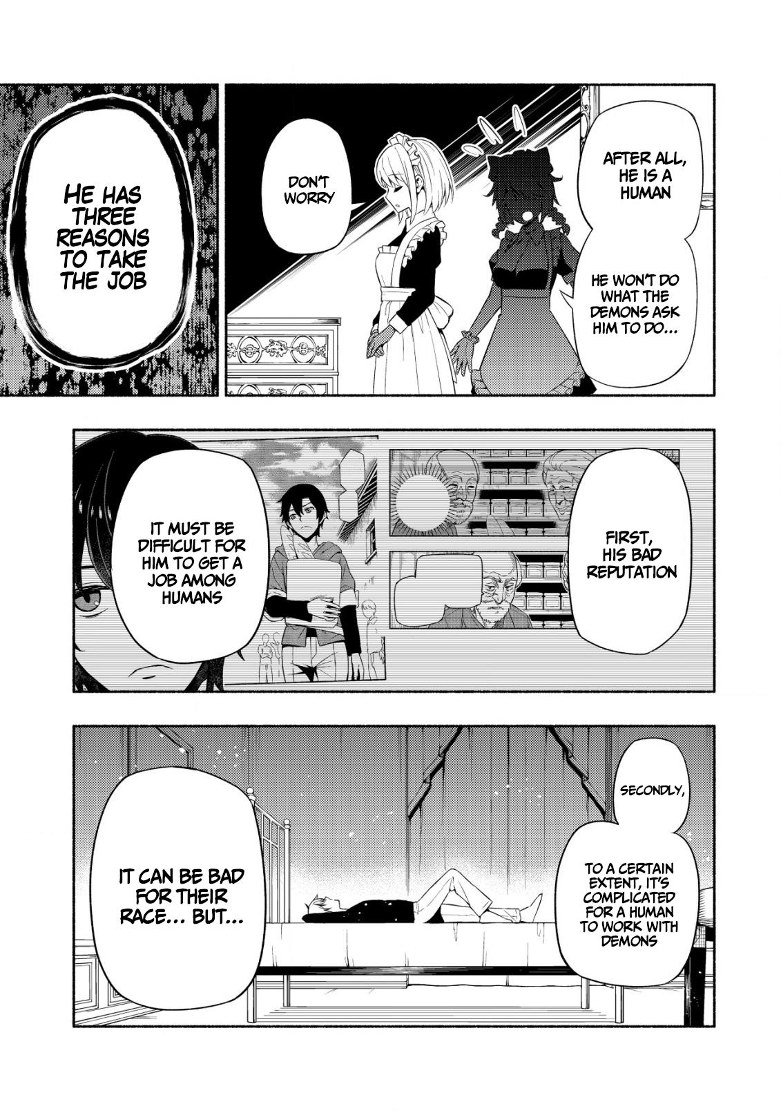 Maou Reijou no Kyouiku-gakari: Yuusha Gakuin wo Tsuihou sareta Heimin Kyoushi wa Maou no Musume-tachi no Katei Kyoushi to Naru Chap 3 - Next Chap 4