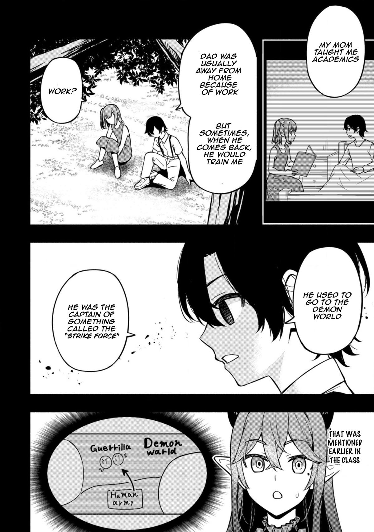 Maou Reijou no Kyouiku-gakari: Yuusha Gakuin wo Tsuihou sareta Heimin Kyoushi wa Maou no Musume-tachi no Katei Kyoushi to Naru Chap 14 - Next Chap 15