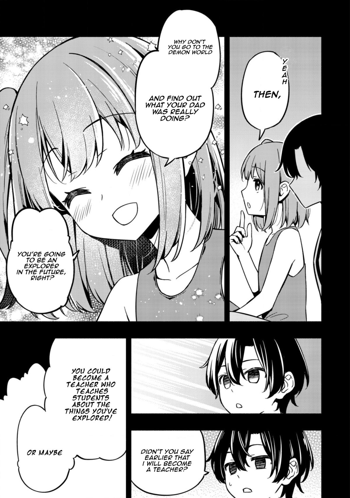 Maou Reijou no Kyouiku-gakari: Yuusha Gakuin wo Tsuihou sareta Heimin Kyoushi wa Maou no Musume-tachi no Katei Kyoushi to Naru Chap 14 - Next Chap 15