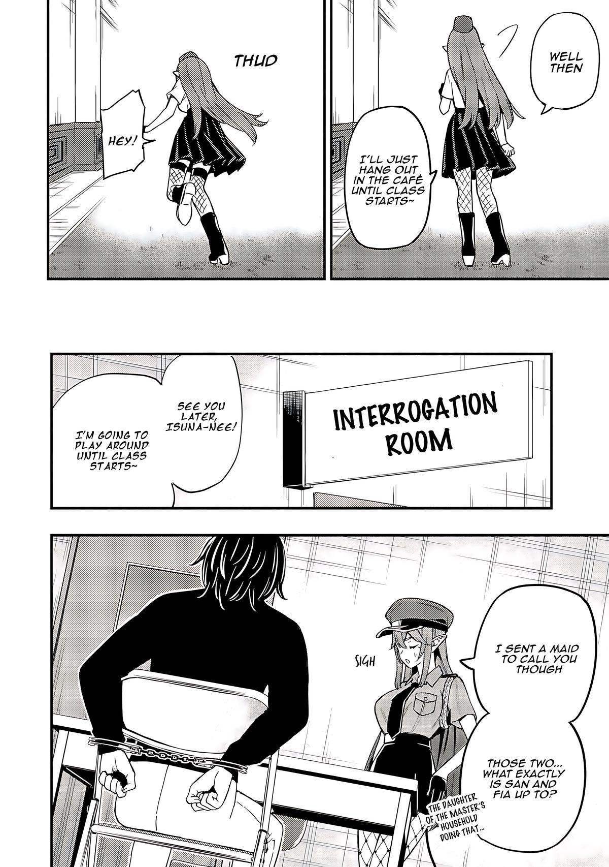 Maou Reijou no Kyouiku-gakari: Yuusha Gakuin wo Tsuihou sareta Heimin Kyoushi wa Maou no Musume-tachi no Katei Kyoushi to Naru Chap 16 - Next Chap 17