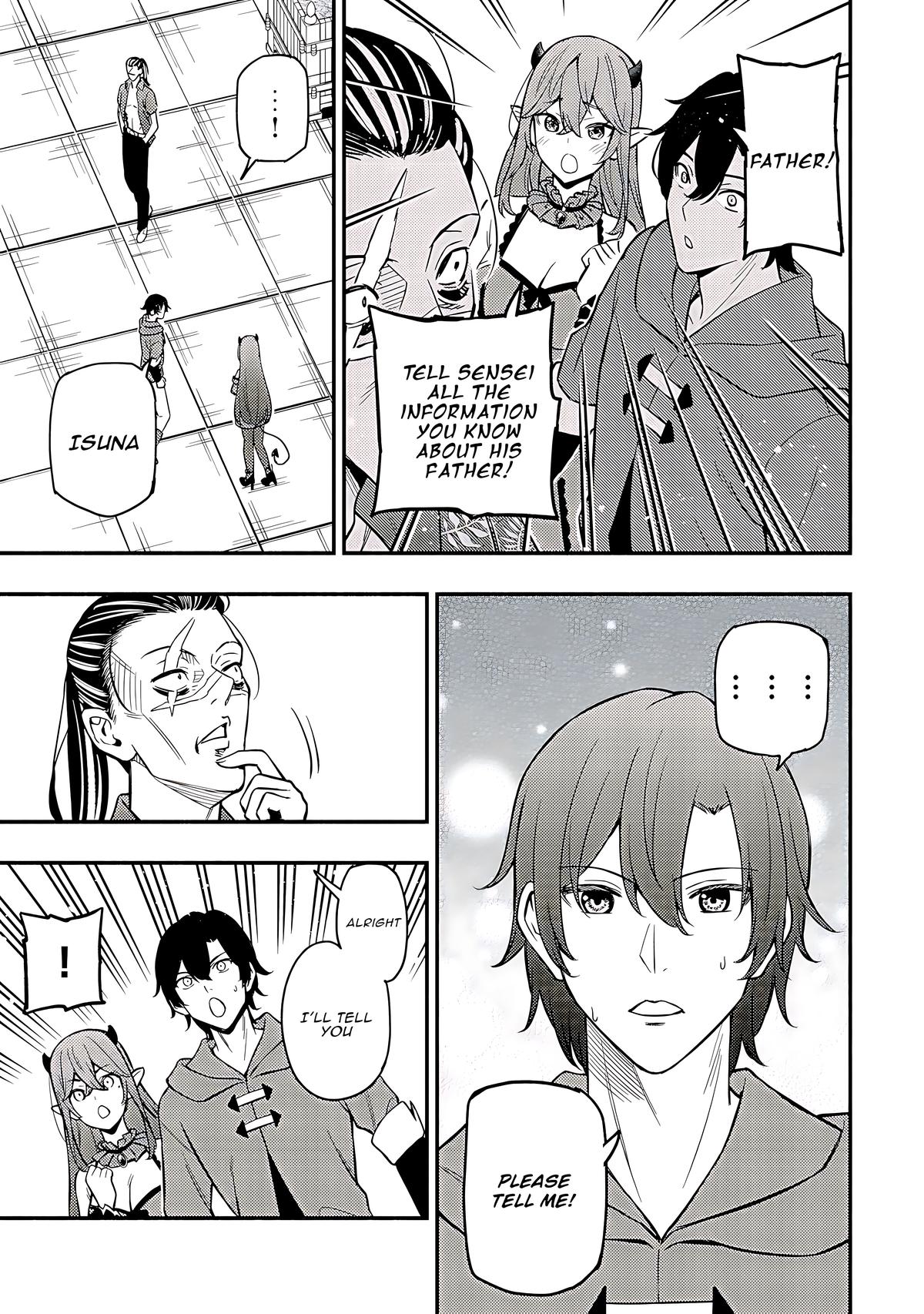 Maou Reijou no Kyouiku-gakari: Yuusha Gakuin wo Tsuihou sareta Heimin Kyoushi wa Maou no Musume-tachi no Katei Kyoushi to Naru Chap 18 - Next Chap 19