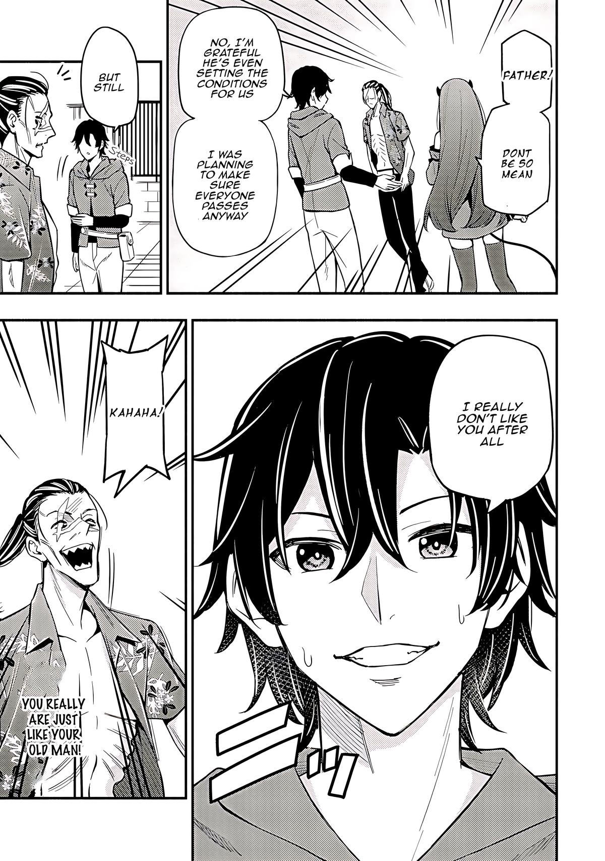 Maou Reijou no Kyouiku-gakari: Yuusha Gakuin wo Tsuihou sareta Heimin Kyoushi wa Maou no Musume-tachi no Katei Kyoushi to Naru Chap 18 - Next Chap 19