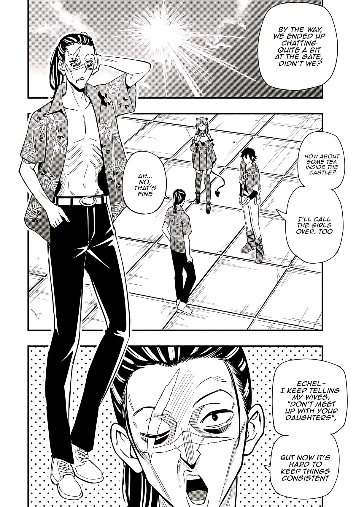 Maou Reijou no Kyouiku-gakari: Yuusha Gakuin wo Tsuihou sareta Heimin Kyoushi wa Maou no Musume-tachi no Katei Kyoushi to Naru Chap 18 - Next Chap 19