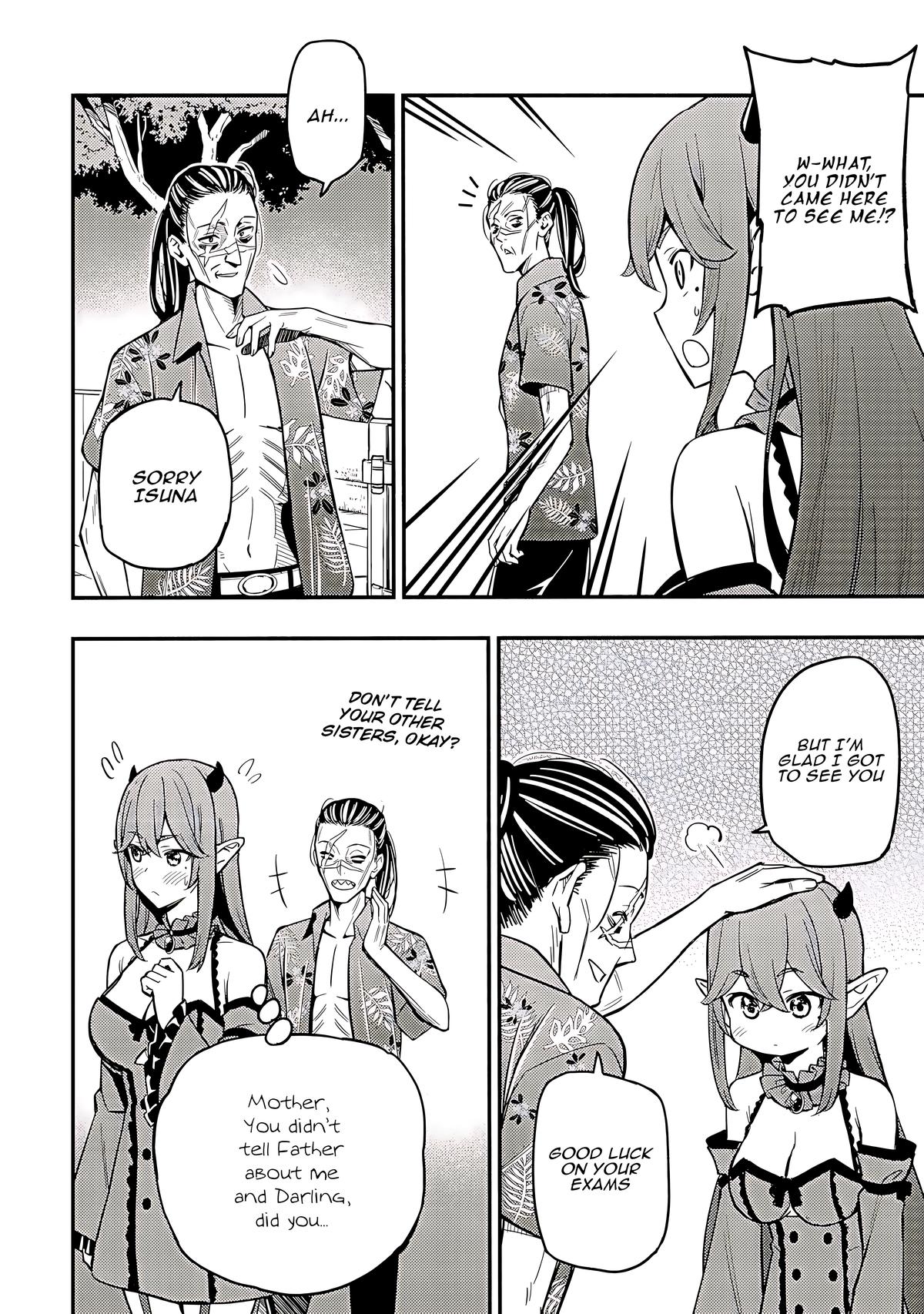 Maou Reijou no Kyouiku-gakari: Yuusha Gakuin wo Tsuihou sareta Heimin Kyoushi wa Maou no Musume-tachi no Katei Kyoushi to Naru Chap 18 - Next Chap 19