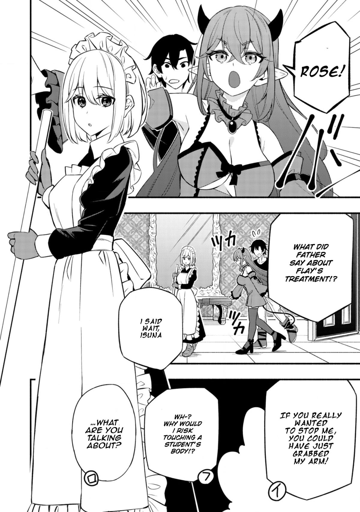 Maou Reijou no Kyouiku-gakari: Yuusha Gakuin wo Tsuihou sareta Heimin Kyoushi wa Maou no Musume-tachi no Katei Kyoushi to Naru Chap 10 - Next Chap 11