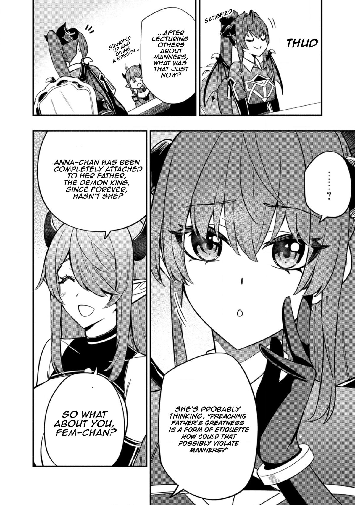 Maou Reijou no Kyouiku-gakari: Yuusha Gakuin wo Tsuihou sareta Heimin Kyoushi wa Maou no Musume-tachi no Katei Kyoushi to Naru Chap 12 - Next Chap 13