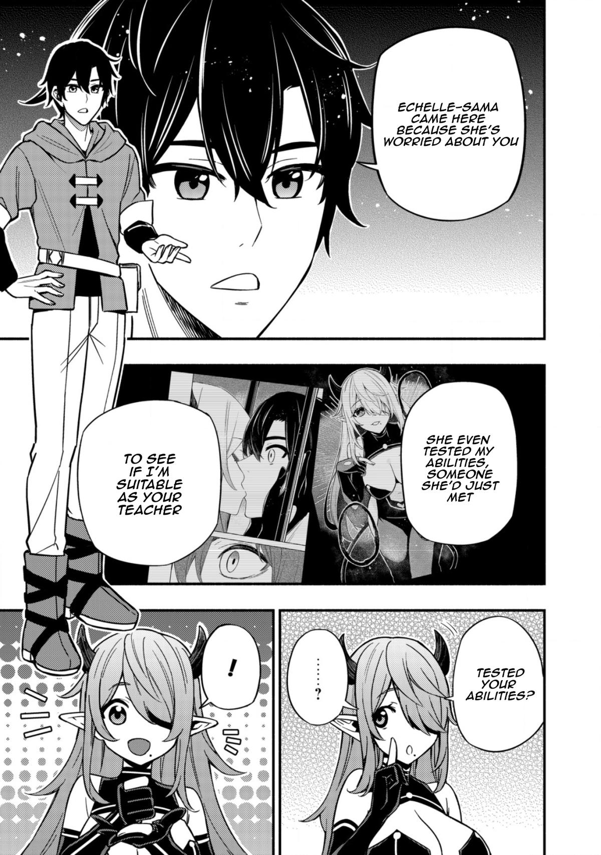 Maou Reijou no Kyouiku-gakari: Yuusha Gakuin wo Tsuihou sareta Heimin Kyoushi wa Maou no Musume-tachi no Katei Kyoushi to Naru Chap 12 - Next Chap 13