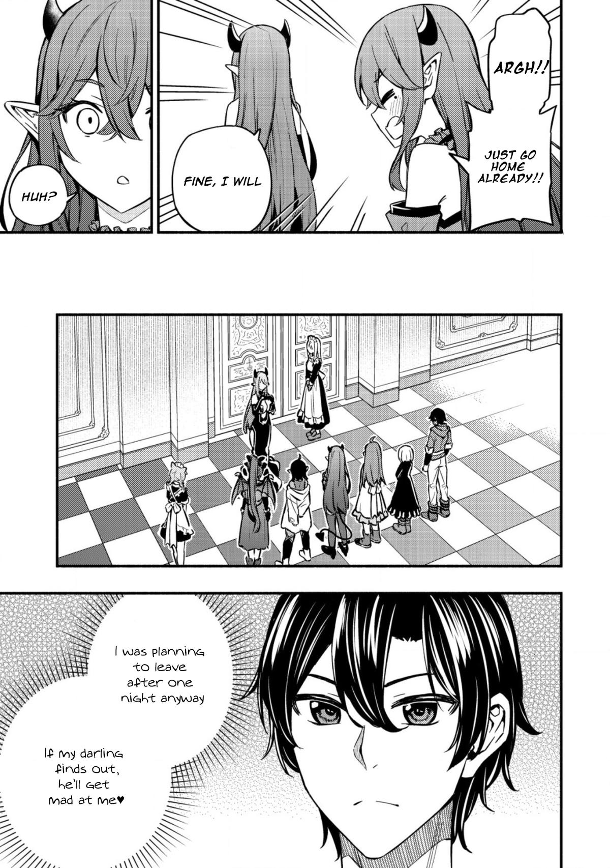 Maou Reijou no Kyouiku-gakari: Yuusha Gakuin wo Tsuihou sareta Heimin Kyoushi wa Maou no Musume-tachi no Katei Kyoushi to Naru Chap 13 - Next Chap 14