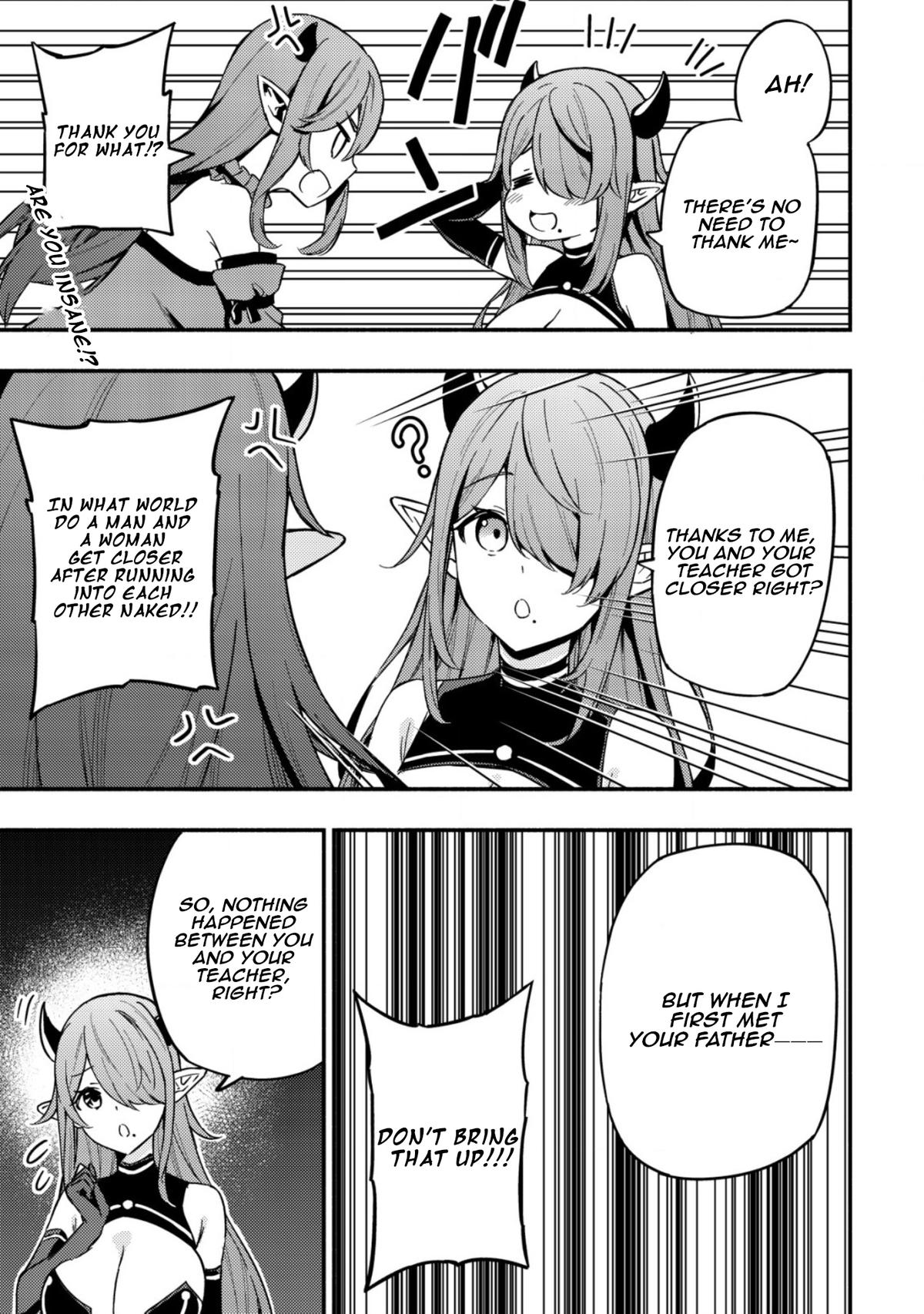 Maou Reijou no Kyouiku-gakari: Yuusha Gakuin wo Tsuihou sareta Heimin Kyoushi wa Maou no Musume-tachi no Katei Kyoushi to Naru Chap 13 - Next Chap 14