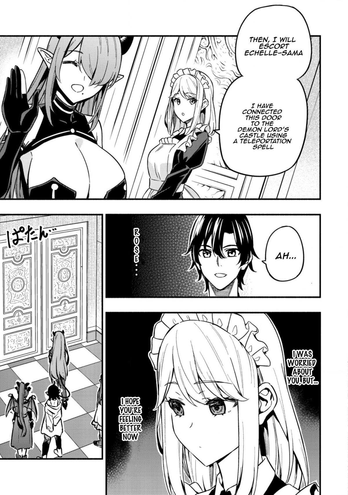 Maou Reijou no Kyouiku-gakari: Yuusha Gakuin wo Tsuihou sareta Heimin Kyoushi wa Maou no Musume-tachi no Katei Kyoushi to Naru Chap 13 - Next Chap 14