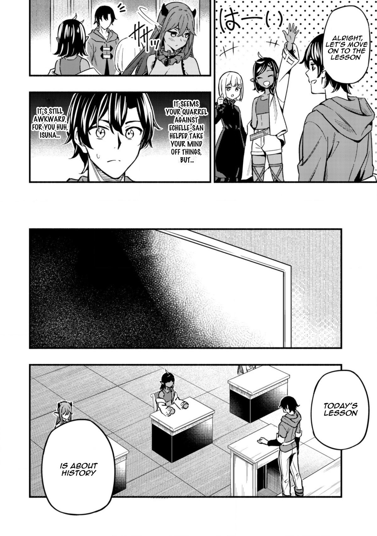 Maou Reijou no Kyouiku-gakari: Yuusha Gakuin wo Tsuihou sareta Heimin Kyoushi wa Maou no Musume-tachi no Katei Kyoushi to Naru Chap 13 - Next Chap 14