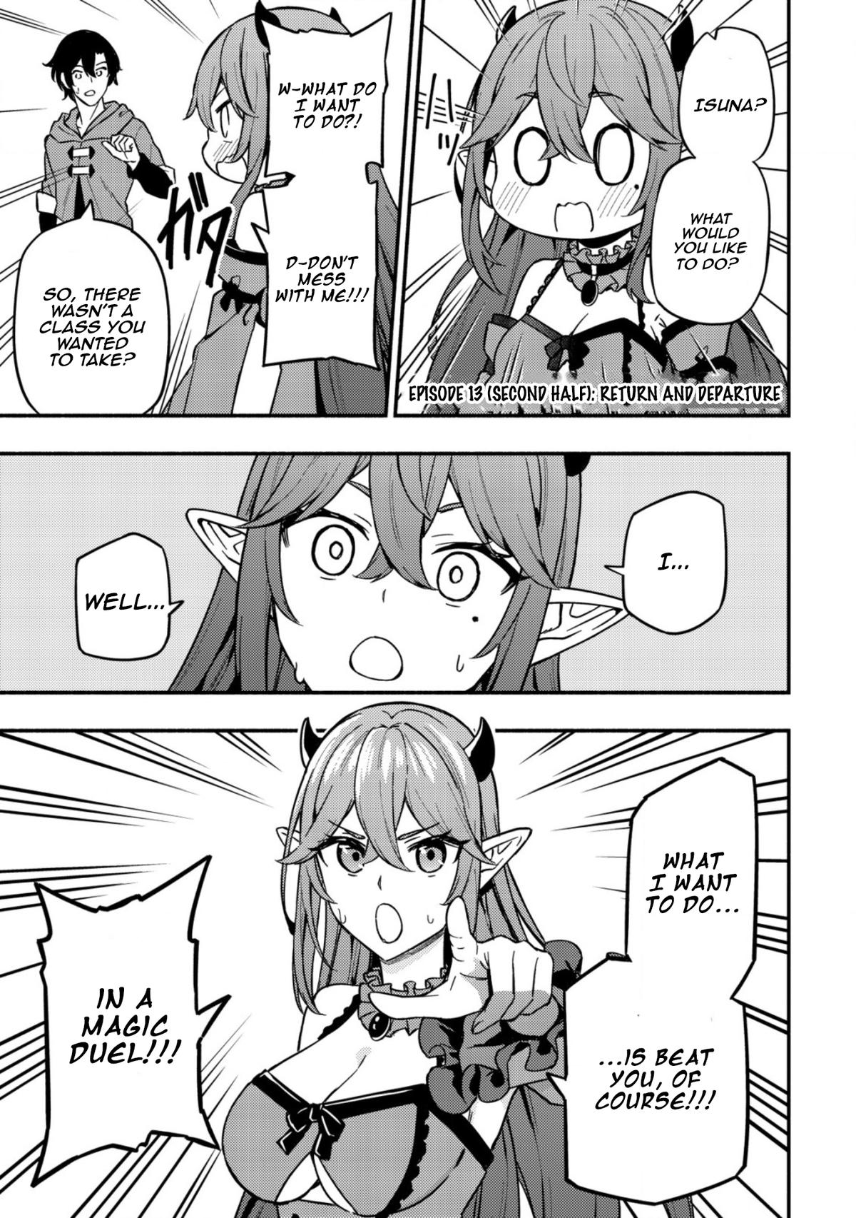 Maou Reijou no Kyouiku-gakari: Yuusha Gakuin wo Tsuihou sareta Heimin Kyoushi wa Maou no Musume-tachi no Katei Kyoushi to Naru Chap 13 - Next Chap 14
