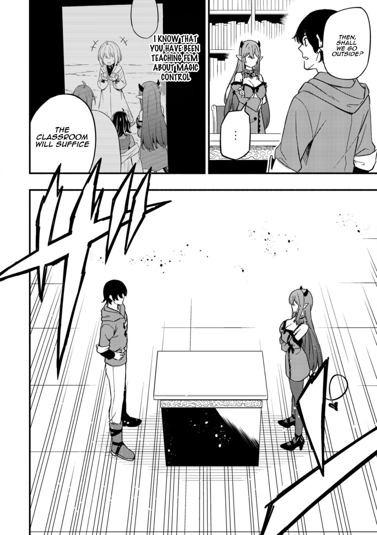 Maou Reijou no Kyouiku-gakari: Yuusha Gakuin wo Tsuihou sareta Heimin Kyoushi wa Maou no Musume-tachi no Katei Kyoushi to Naru Chap 13 - Next Chap 14