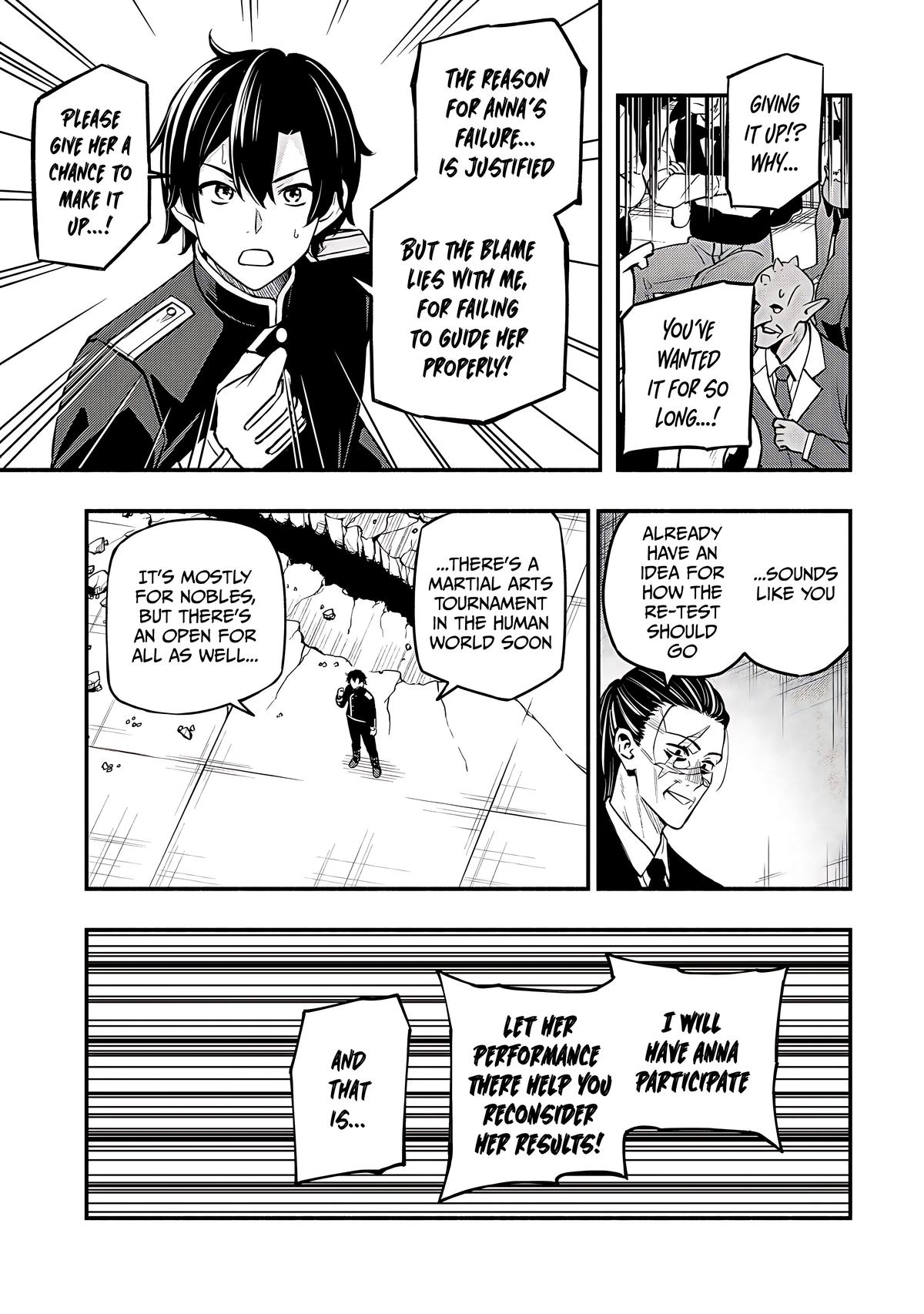 Maou Reijou no Kyouiku-gakari: Yuusha Gakuin wo Tsuihou sareta Heimin Kyoushi wa Maou no Musume-tachi no Katei Kyoushi to Naru Chap 27 - Next Chap 28