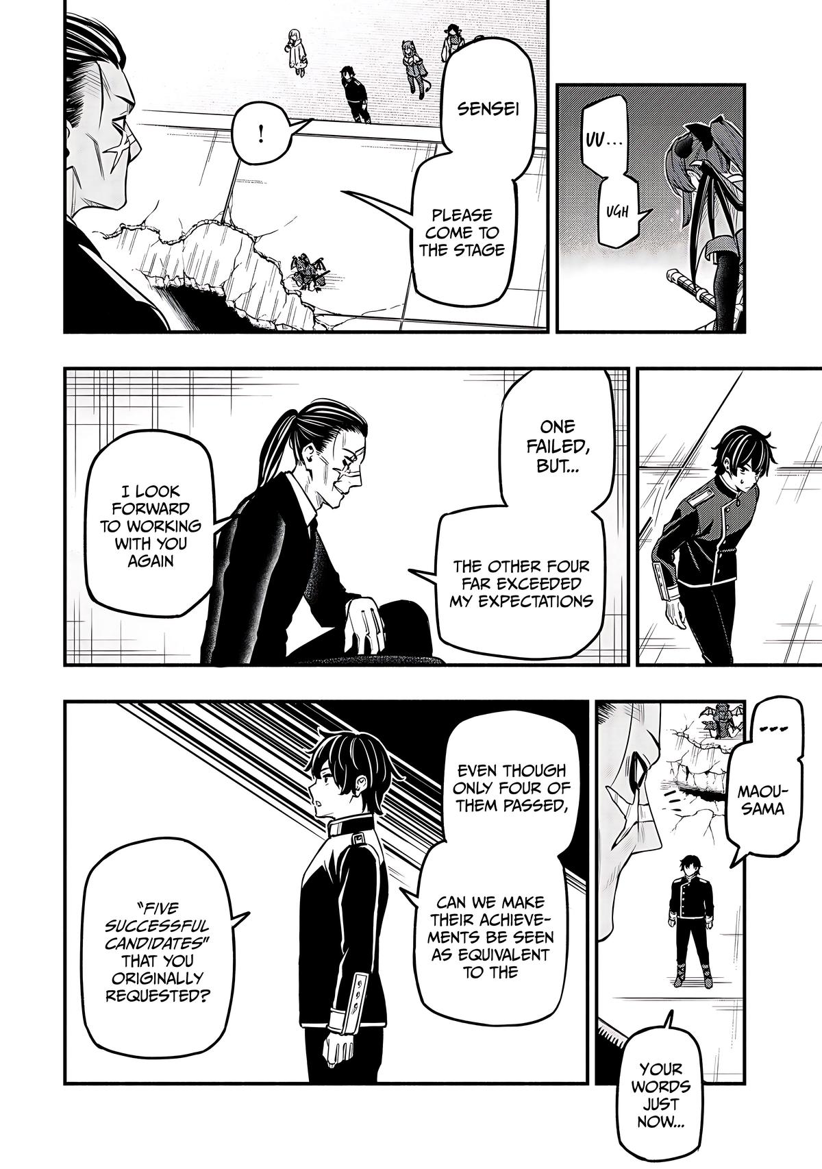 Maou Reijou no Kyouiku-gakari: Yuusha Gakuin wo Tsuihou sareta Heimin Kyoushi wa Maou no Musume-tachi no Katei Kyoushi to Naru Chap 27 - Next Chap 28