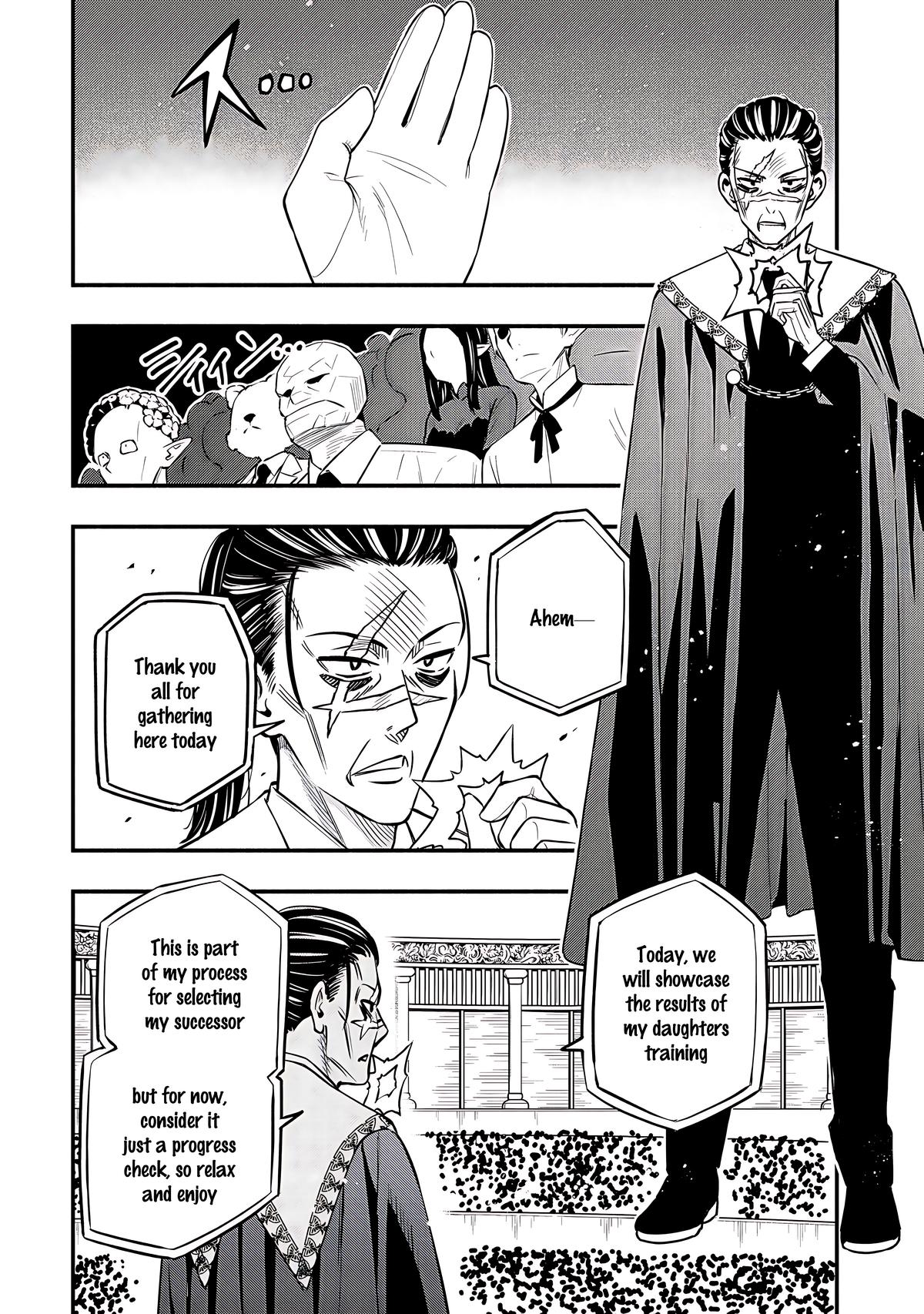 Maou Reijou no Kyouiku-gakari: Yuusha Gakuin wo Tsuihou sareta Heimin Kyoushi wa Maou no Musume-tachi no Katei Kyoushi to Naru Chap 25 - Next Chap 26